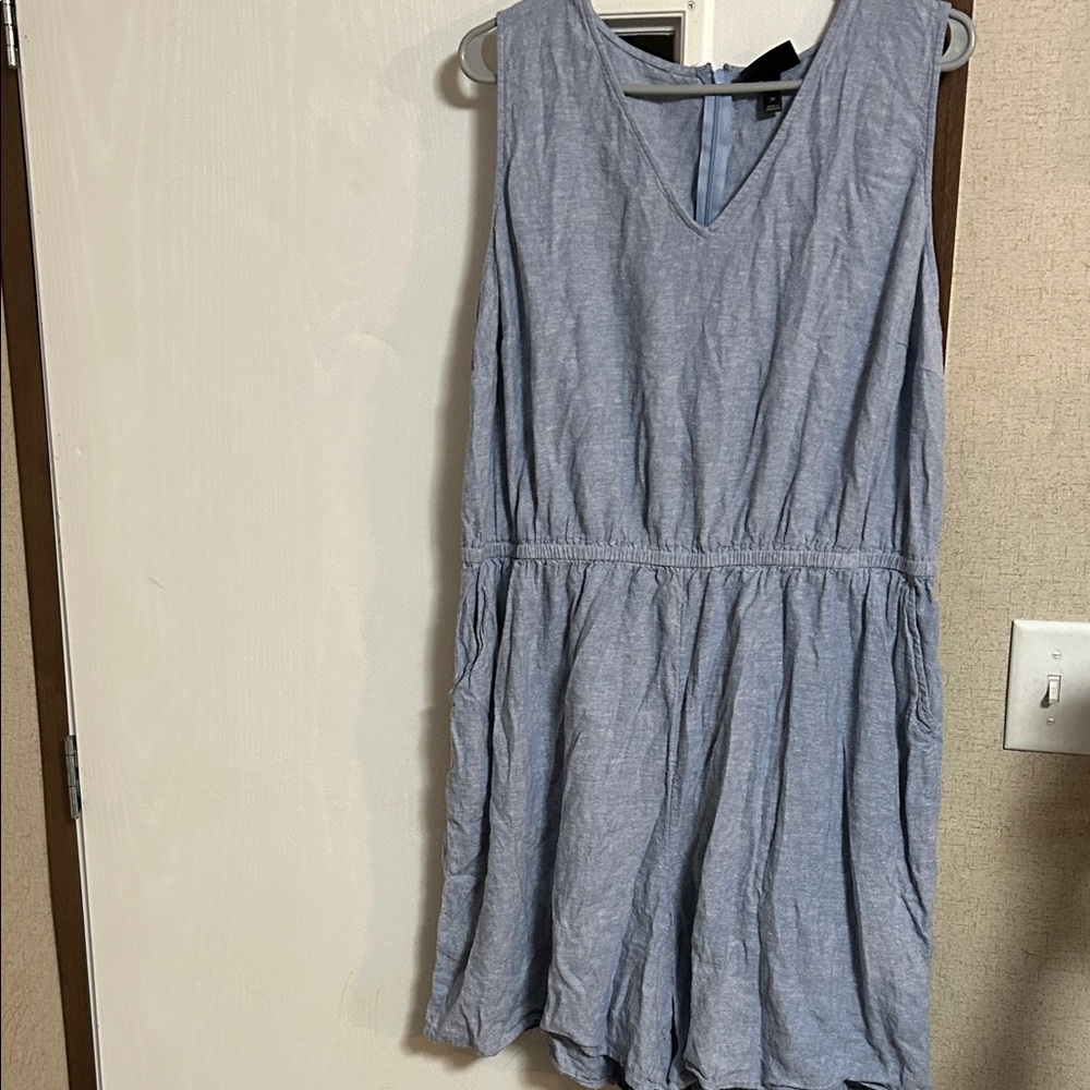 Lane Bryant Blue Jumpsuit